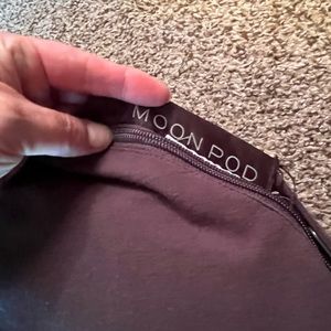 Moon Pod , color is grey, w/ crescent pillow, can be used together or separate.